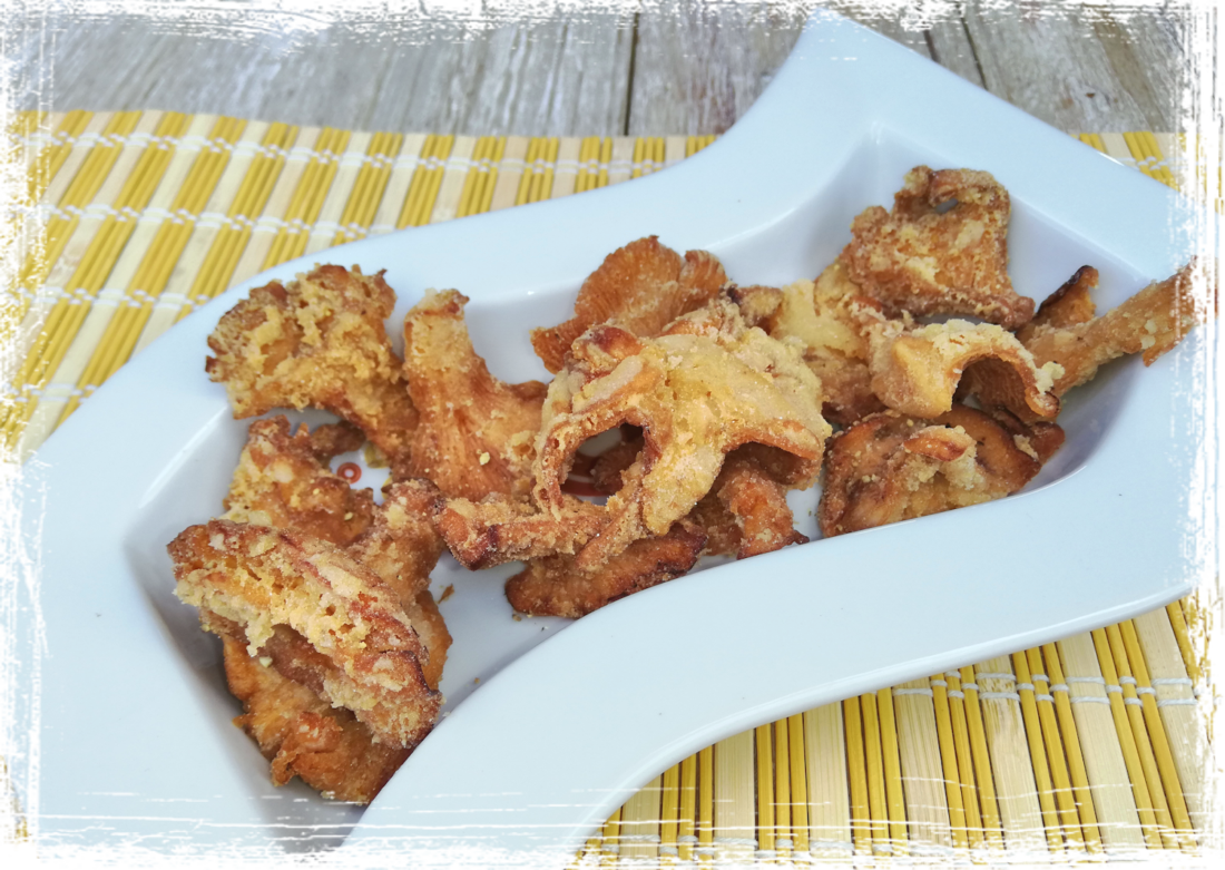 Funghi galletti fritti Funghi galletti fritti