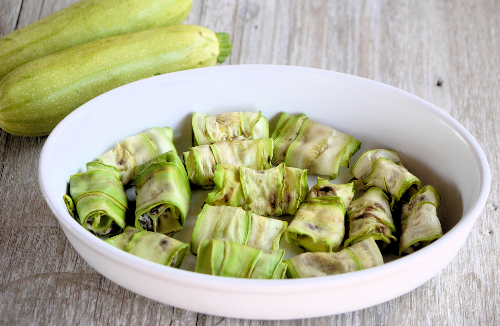 Involtini di zucchine