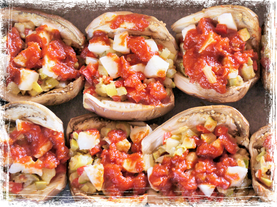 Melanzane imbottite Melanzane imbottite