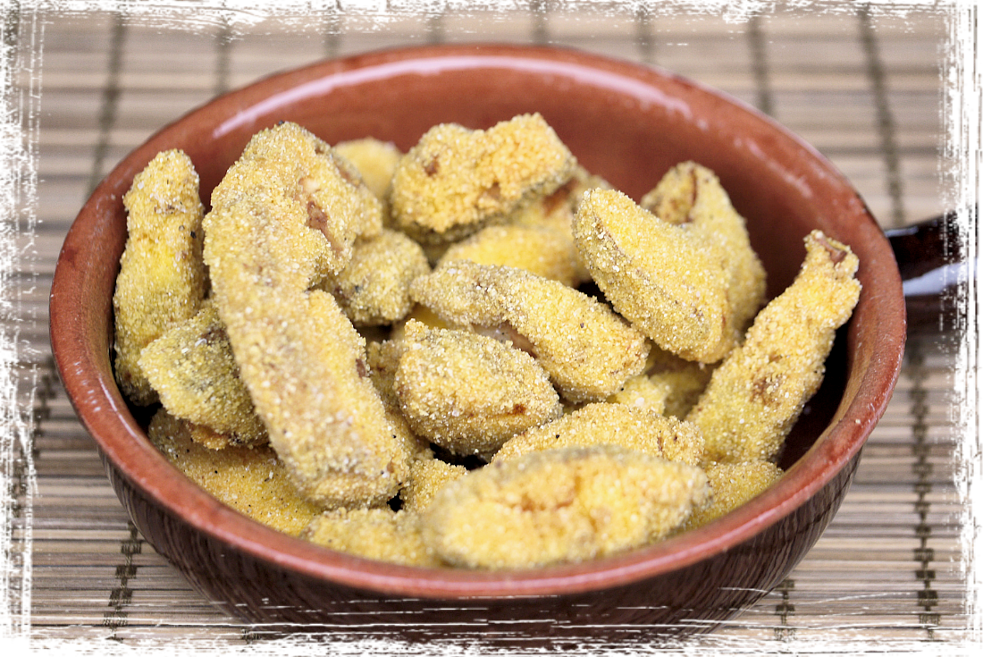 Porcini impanati fritti Porcini impanati fritti