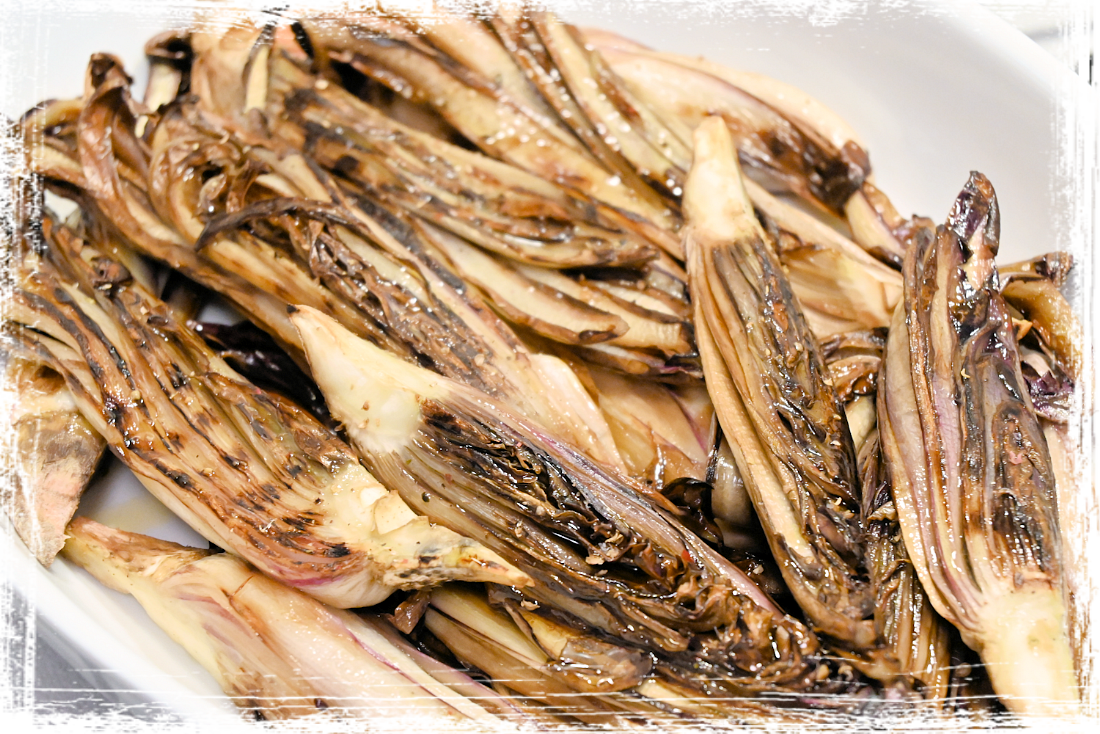 Radicchio trevigiano alla piastra Radicchio trevigiano alla piastra