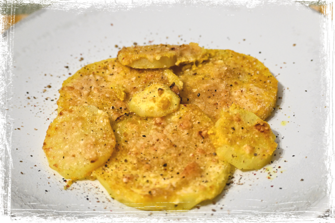 Rape gratinate al curry Rape gratinate al curry